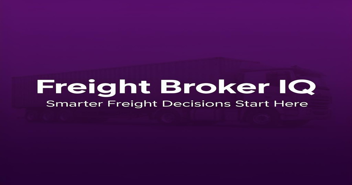 Freight Broker IQ