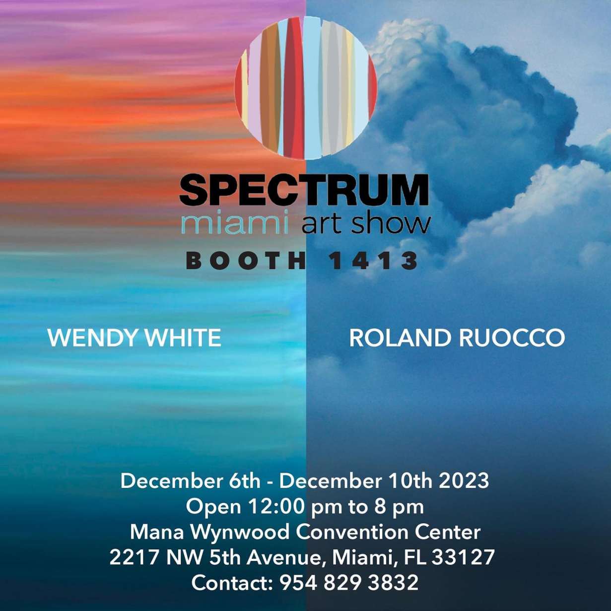 Spectrum Booth 1413 - Roland Ruocco & Wendy White